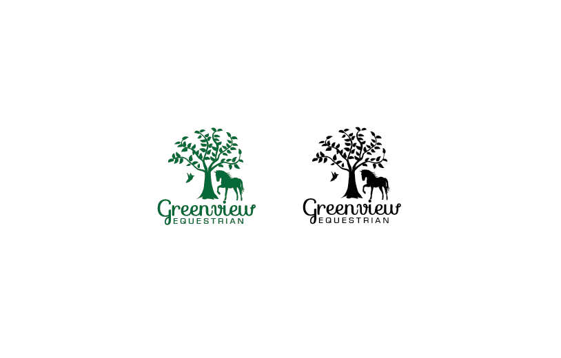 Logo Design by jose_luiz for Greenview Equestrian | Design #12332913