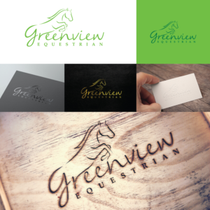 Logo-Design von 1neDesign für Greenview Equestrian | Design #12193083