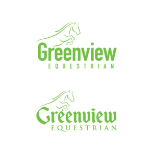 Logo Design by 1neDesign for Greenview Equestrian | Design: #12256972