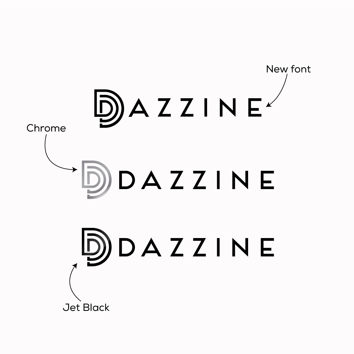 Logo Design by Mojoto41 for Dazzine | Design #12272415