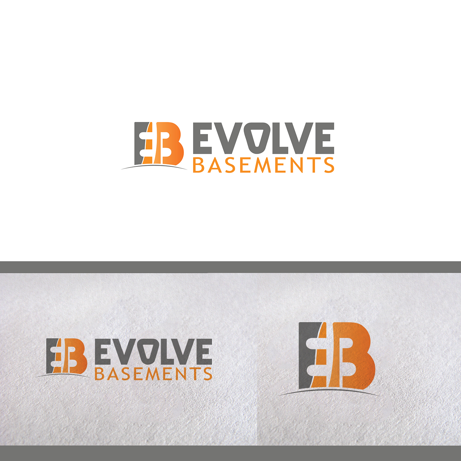 Logo Design by Arun  for EVOLVE BASEMENTS | Design #12217017