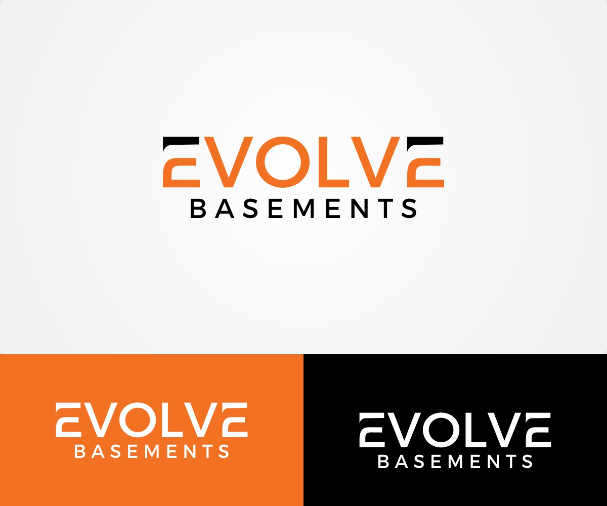 Logo Design by Liyana for EVOLVE BASEMENTS | Design #12218287