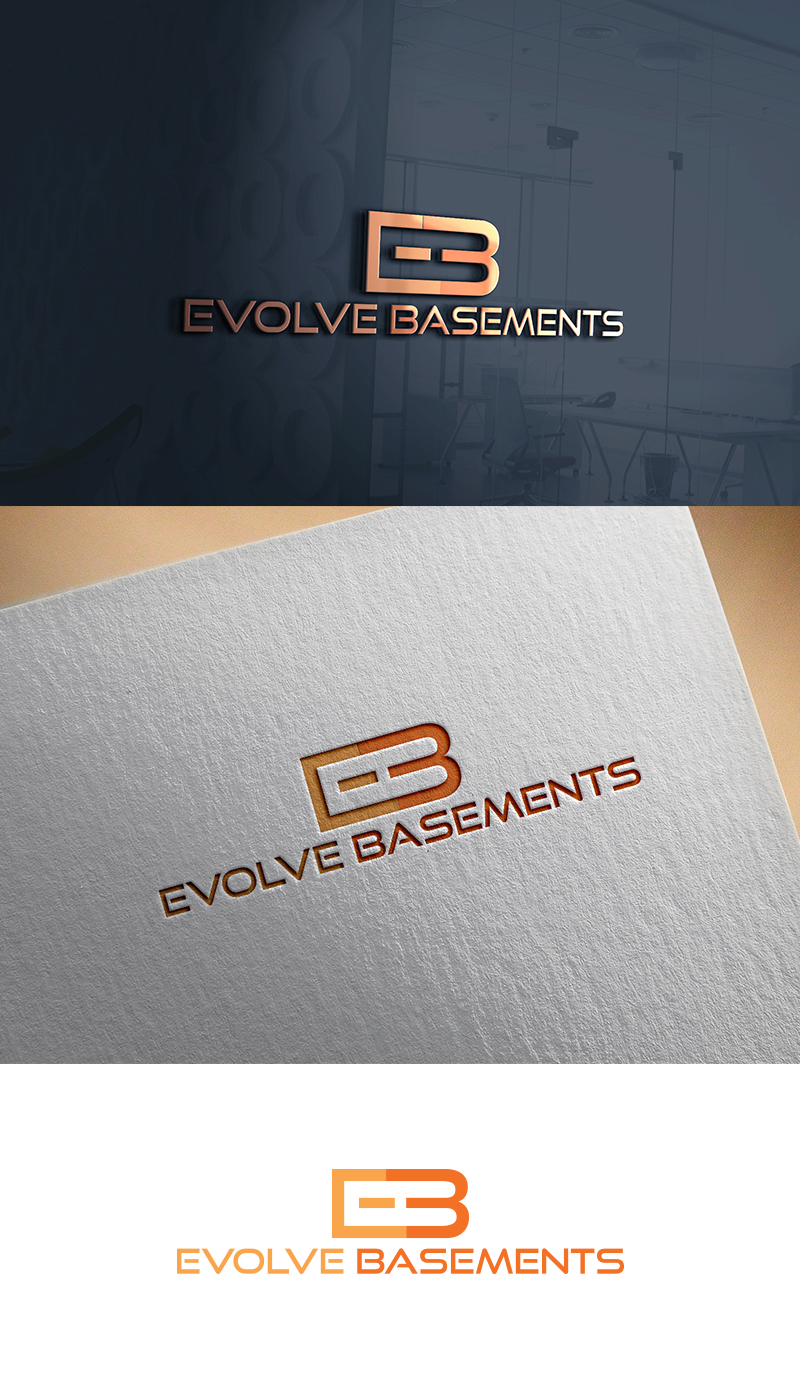 Logo Design by saeinpahore41504 for EVOLVE BASEMENTS | Design #12189417