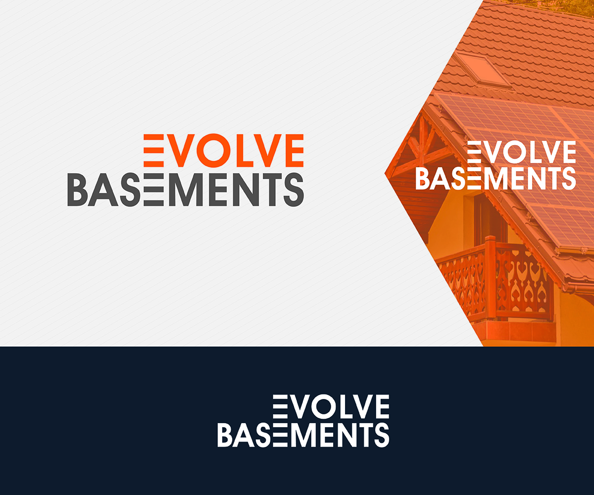 Logo Design by eMARK for EVOLVE BASEMENTS | Design #12201559