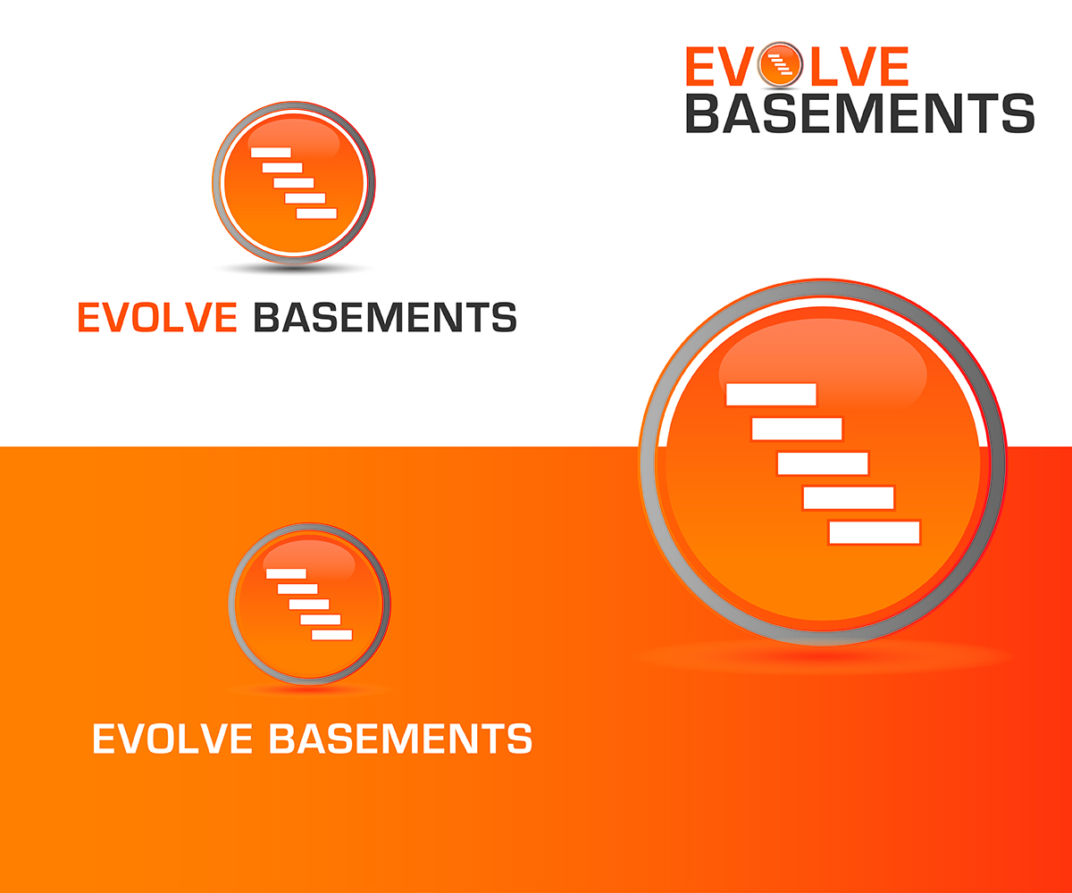 Logo Design by eMARK for EVOLVE BASEMENTS | Design #12201560