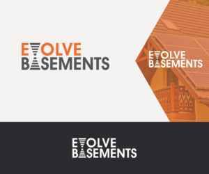 Logo-Design von eMARK für EVOLVE BASEMENTS | Design: #12201561