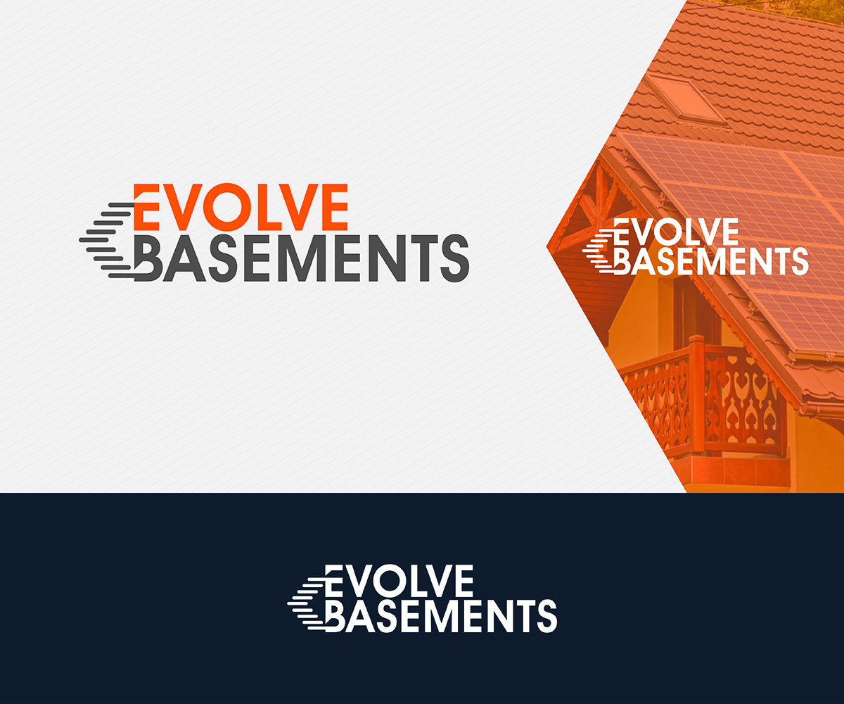 Logo Design by eMARK for EVOLVE BASEMENTS | Design #12201562