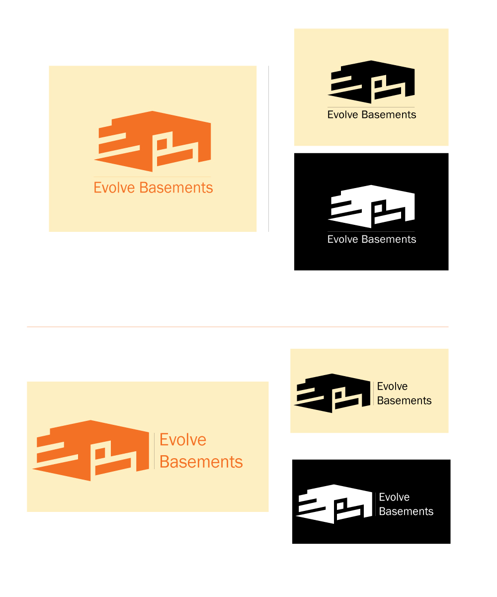 Design de Logo par mubasudavid pour EVOLVE BASEMENTS | Design #12202344