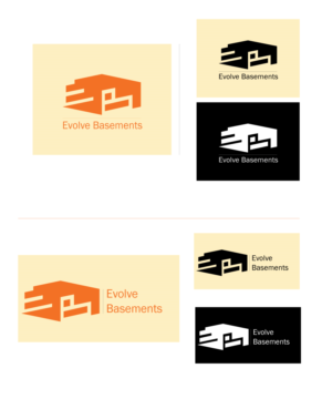 Diseño de Logo por mubasudavid para EVOLVE BASEMENTS | Diseño #12202344