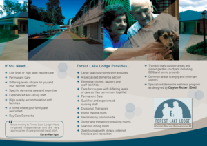 Brochure Design by HollyBlue Studio for Forest Lake Lodge | Design: #12213726