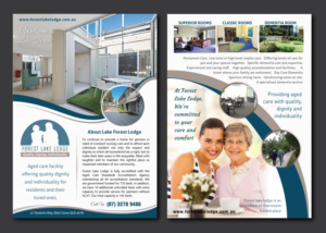 Brochure Design by meet007 for Forest Lake Lodge | Design: #12240299