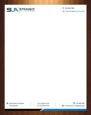 Letterhead Design by HarmiDesigning for this project | Design: #12188763