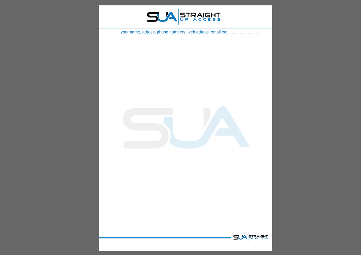 Letterhead Design by Gita. for this project | Design #12193275