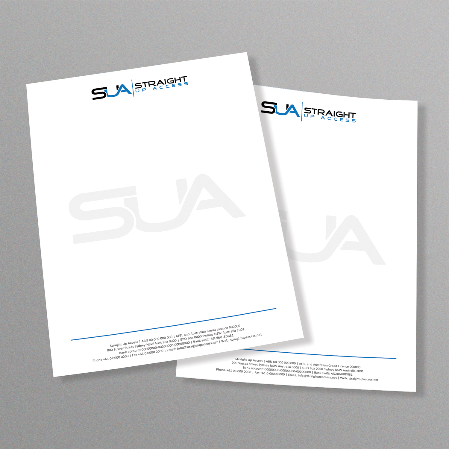 Letterhead Design by des!gns4you for this project | Design #12200095