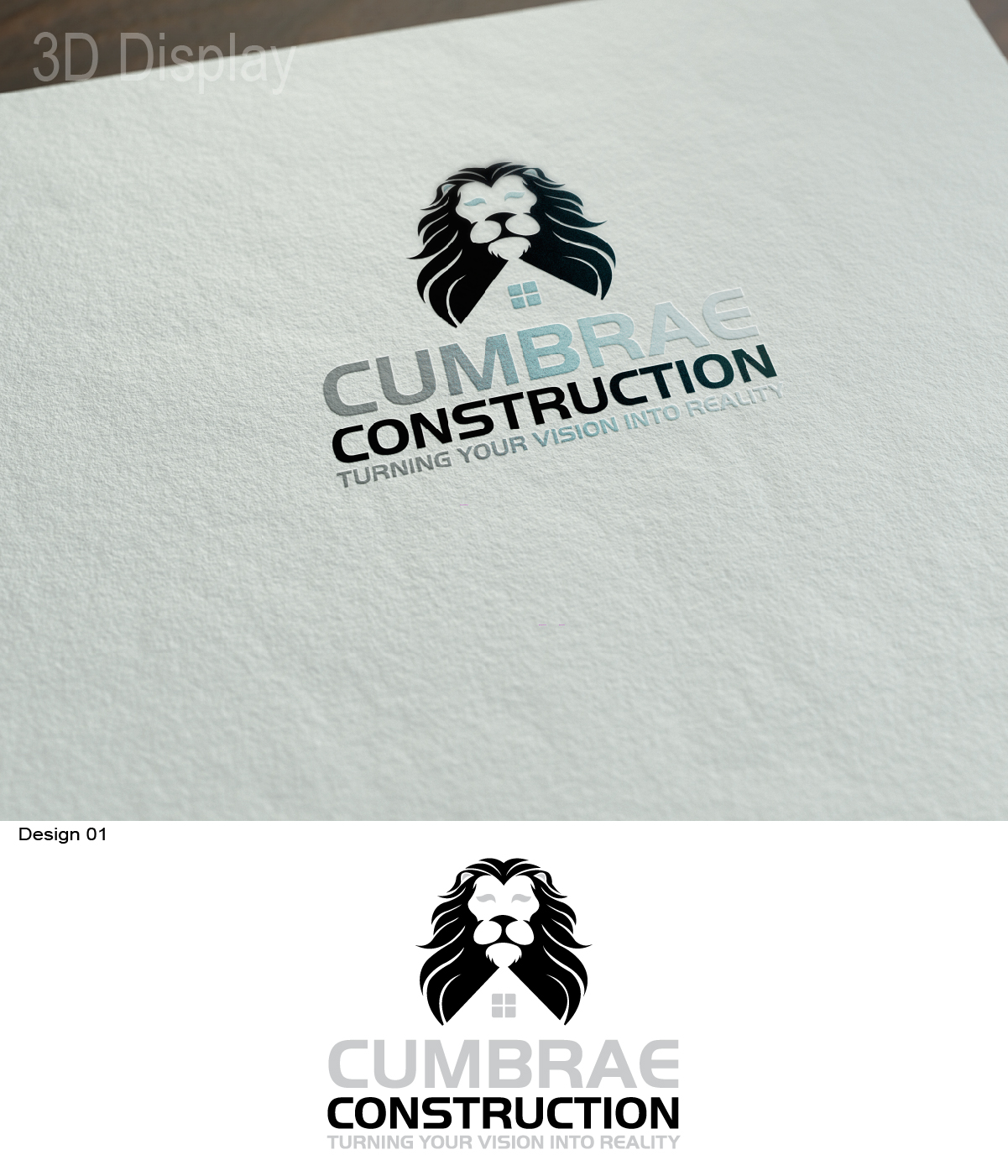 Logo Design by 3Guys for Cumbrae Construction | Design #12214278