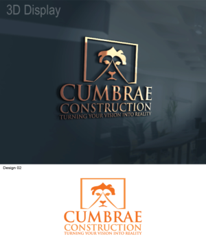 Logo Design by 3Guys for Cumbrae Construction | Design: #12214279