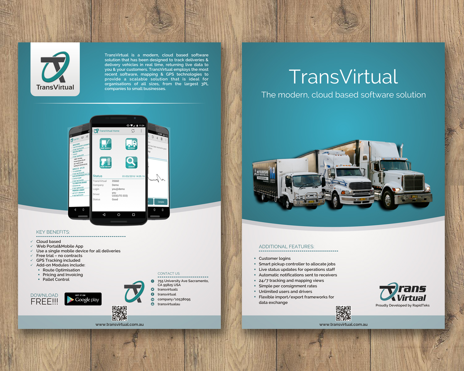 Brochure Design by graphicssquare for Rapidteks | Design #12625428