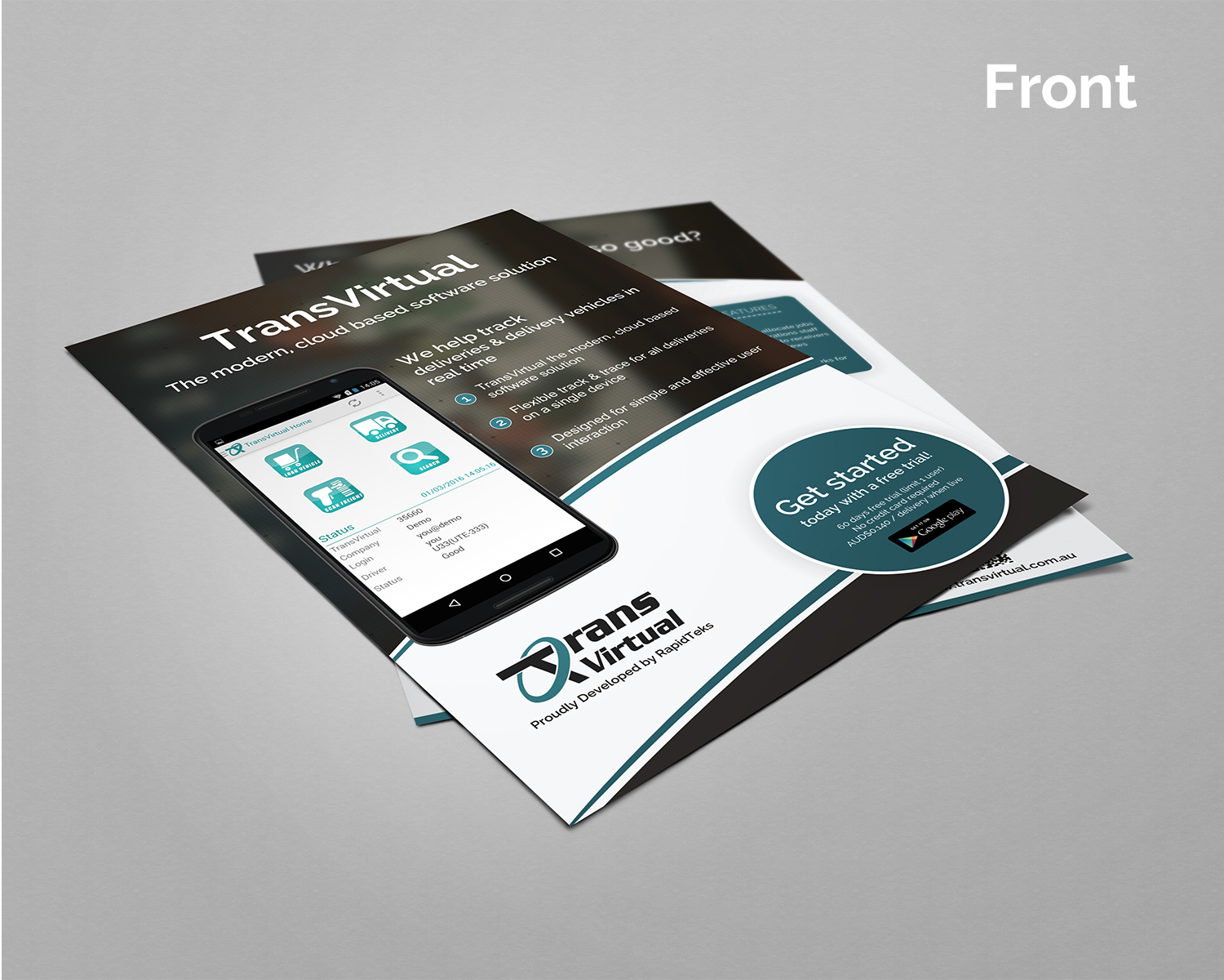 Broschüren-Design von graphicssquare für Rapidteks | Design #12653687