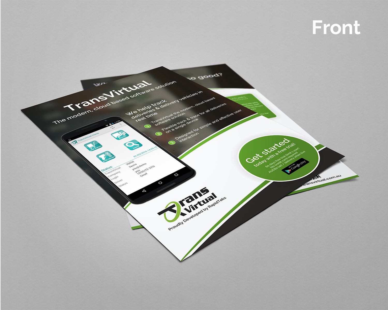 Brochure Design by graphicssquare for Rapidteks | Design #12653737