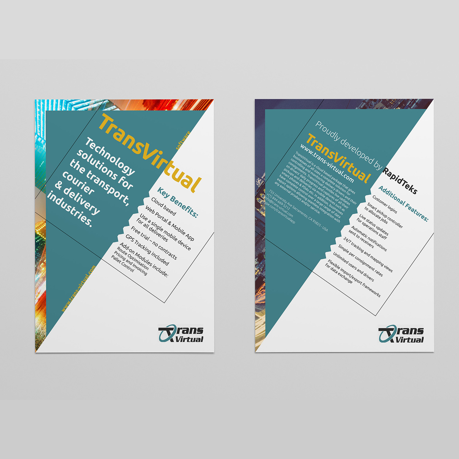 Design de Brochure par Rain Design pour Rapidteks | Design #12425283