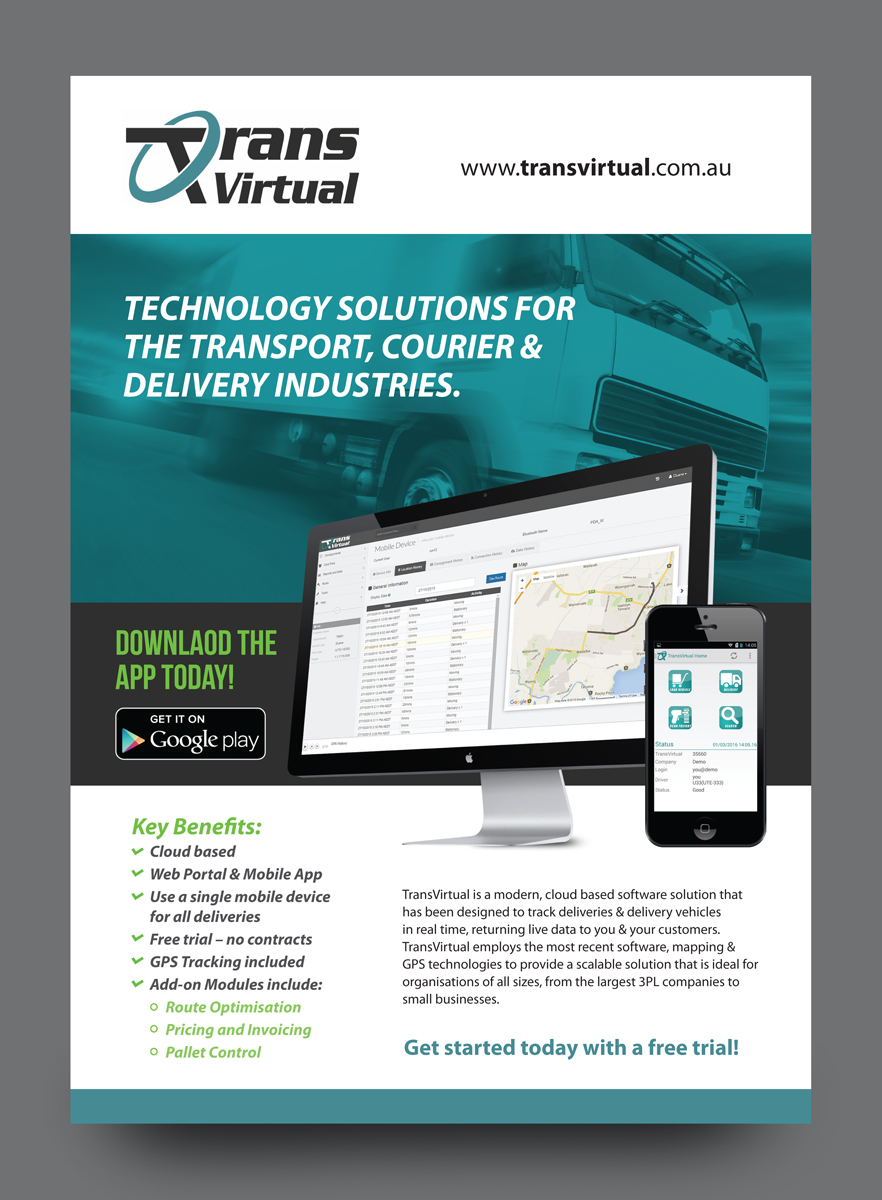 Brochure Design by rkailas for Rapidteks | Design #12642576