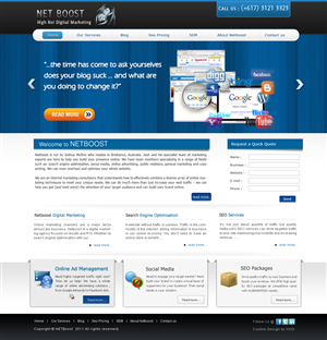 Web Design by mubeen for this project | Design: #530629