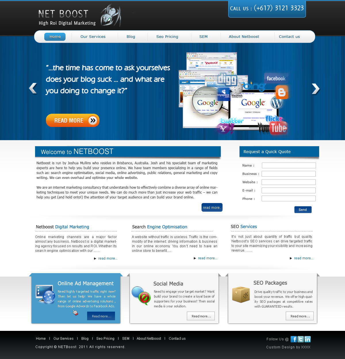Web Design by mubeen for this project | Design #530631
