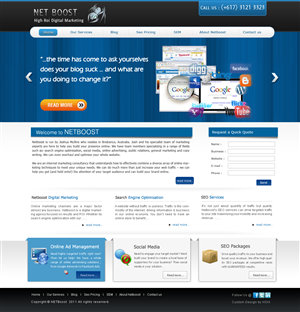 Web Design by mubeen for this project | Design: #530631