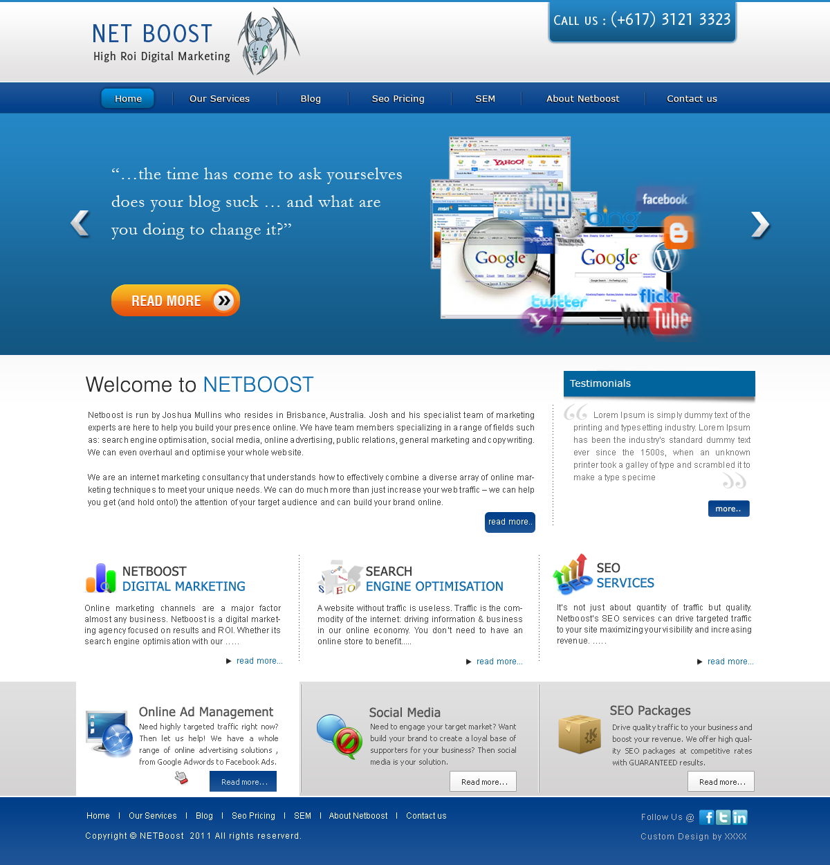 Web Design by mubeen for this project | Design #530686