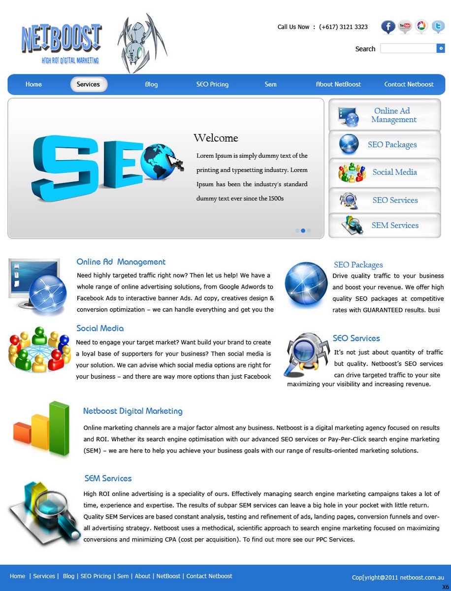 Web Design by pb for this project | Design #531590