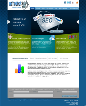 Web Design by pb for this project | Design: #531610