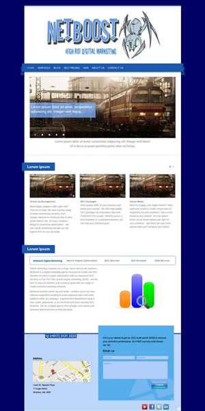 Web Design by pb for this project | Design: #531616