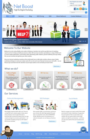 Web Design by pb for this project | Design: #531658