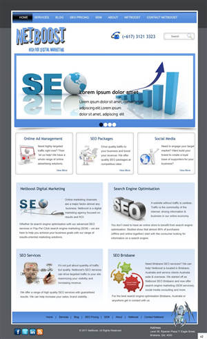 Web Design by pb for this project | Design: #531824