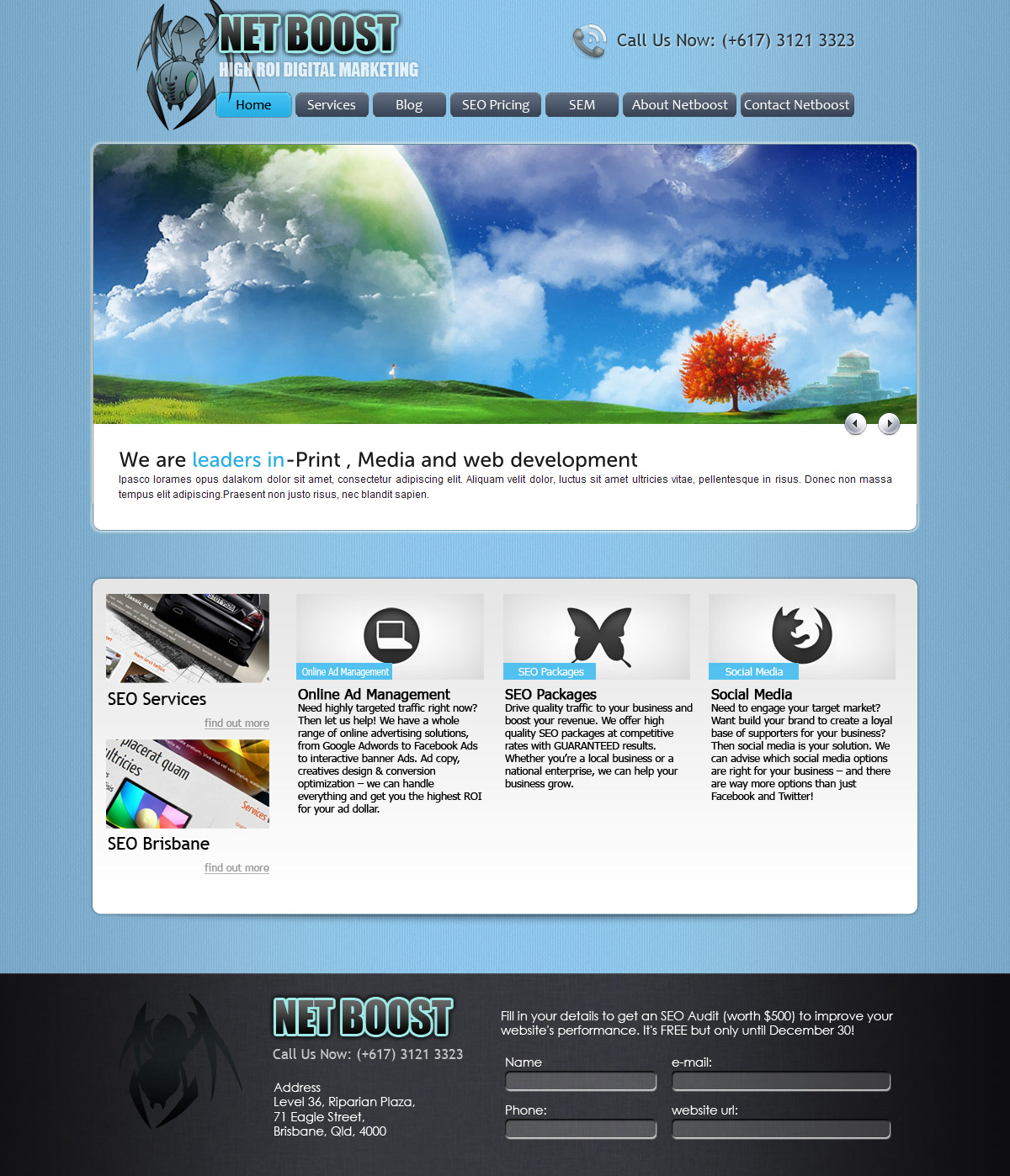 Web Design by c.w.franklin for this project | Design #521518