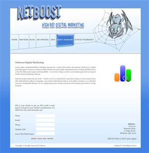 Web Design by MixedBag Creatives for this project | Design: #520588