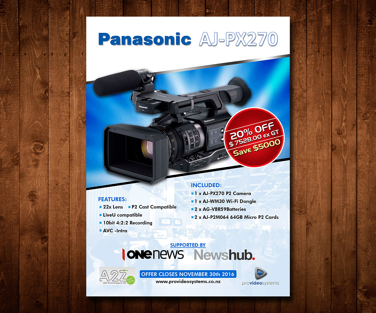 Flyer Design by Designers Hub for Pro Video Systems | Design #12200857