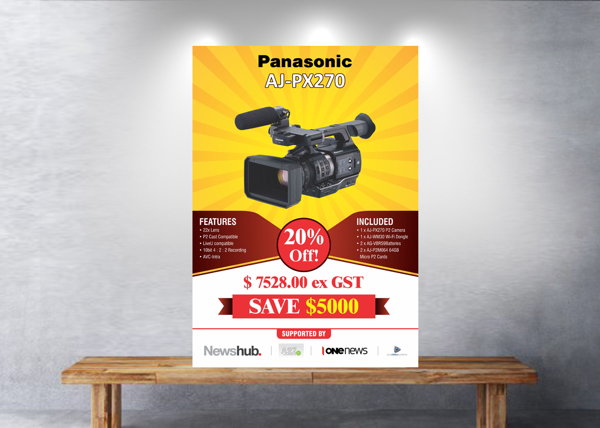 Flyer Design by uk for Pro Video Systems | Design #12185812