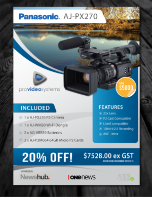 Flyer Design by alex989 for Pro Video Systems | Design: #12180721
