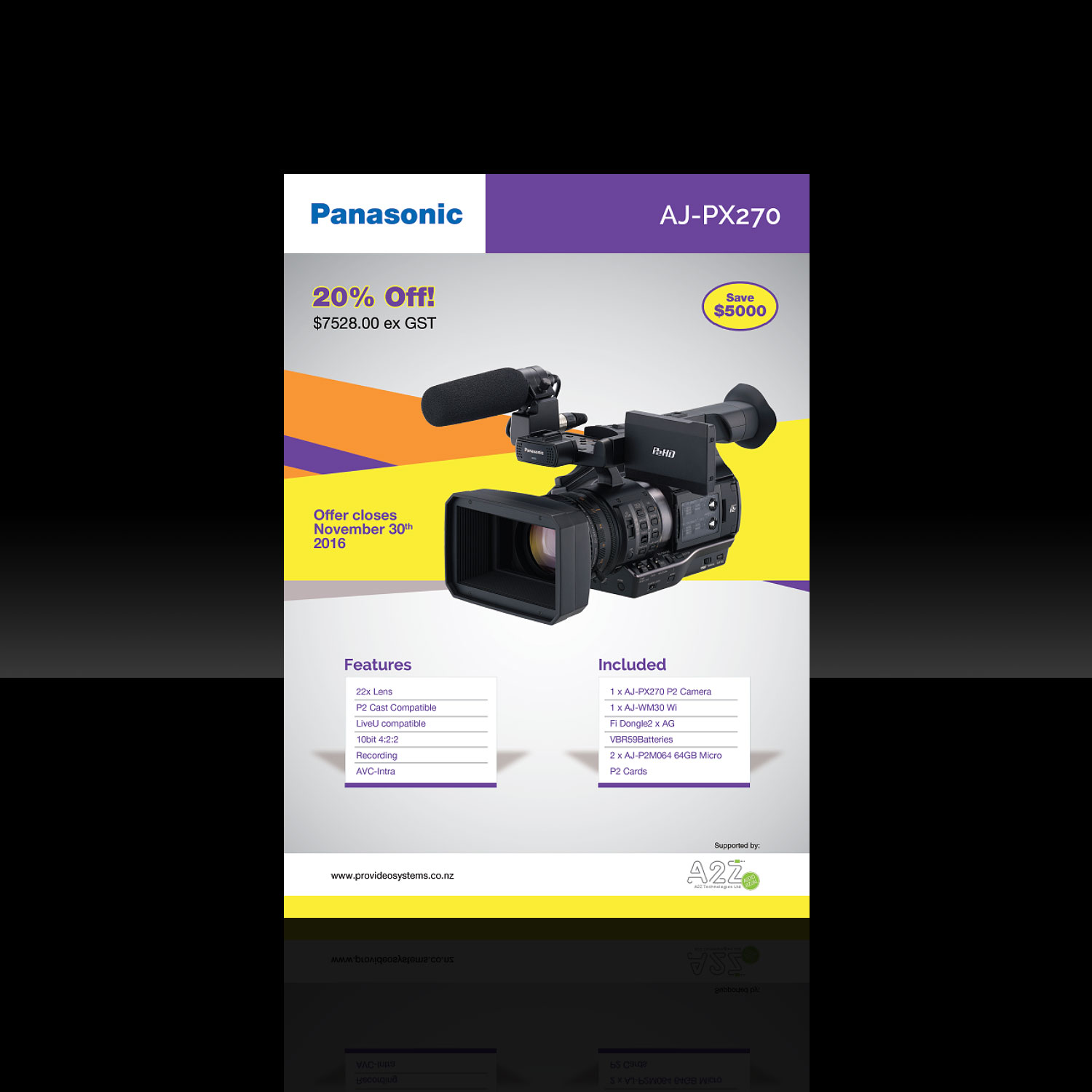 Flyer Design by M K G for Pro Video Systems | Design #12235540