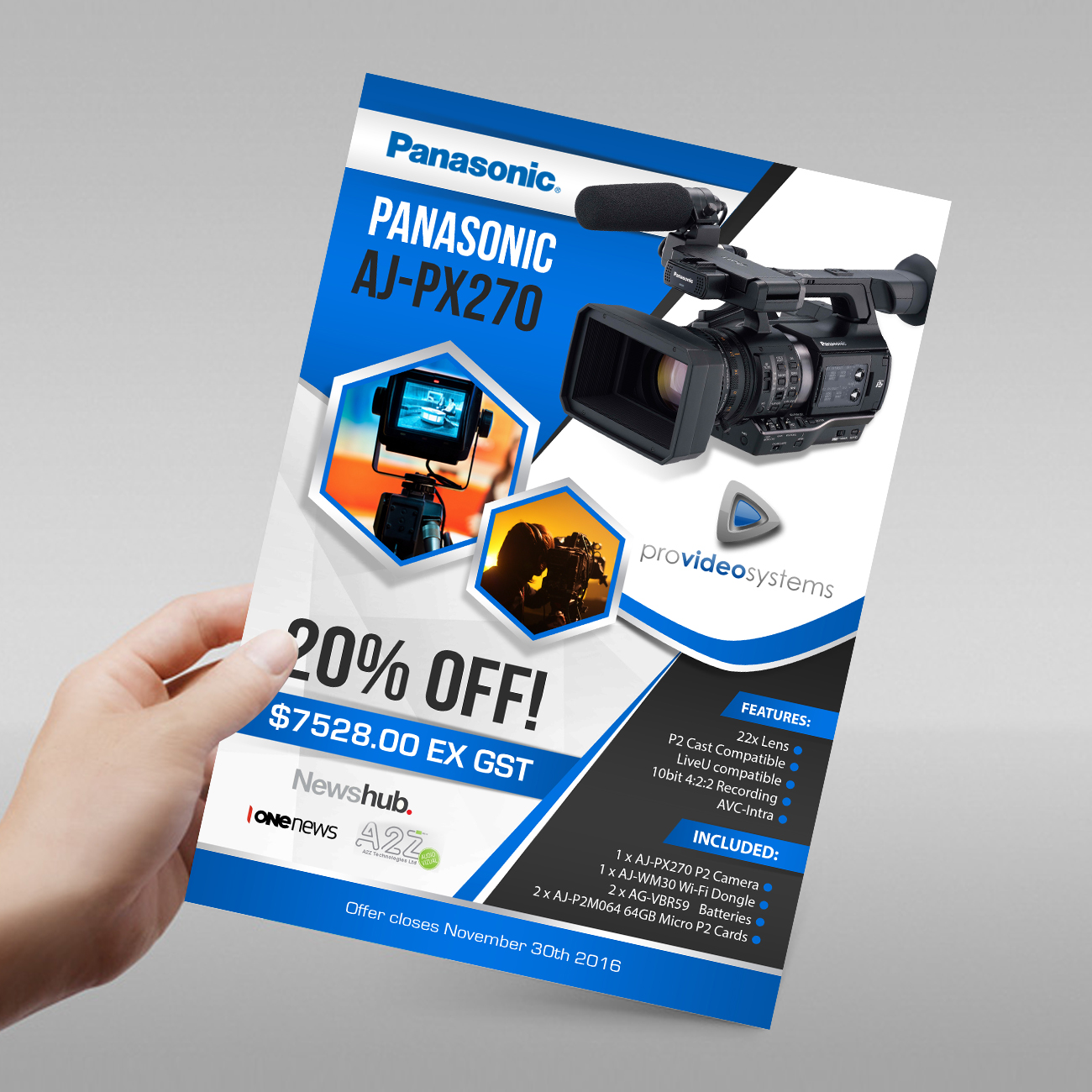Flyer Design by debdesign for Pro Video Systems | Design #12185396