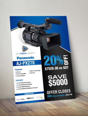 Flyer Design by creative.bugs for Pro Video Systems | Design: #12183499