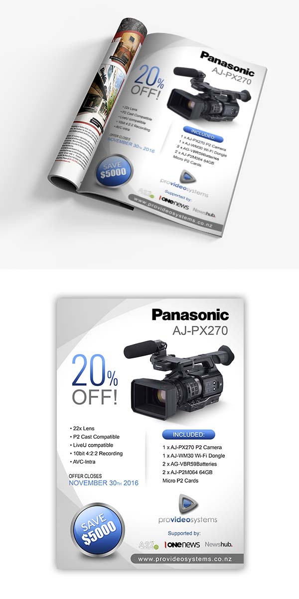 Flyer Design by creative.bugs for Pro Video Systems | Design #12185417