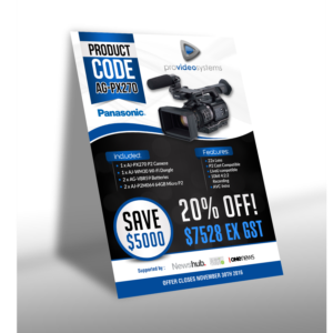 Flyer Design by creative.bugs for Pro Video Systems | Design: #12185602