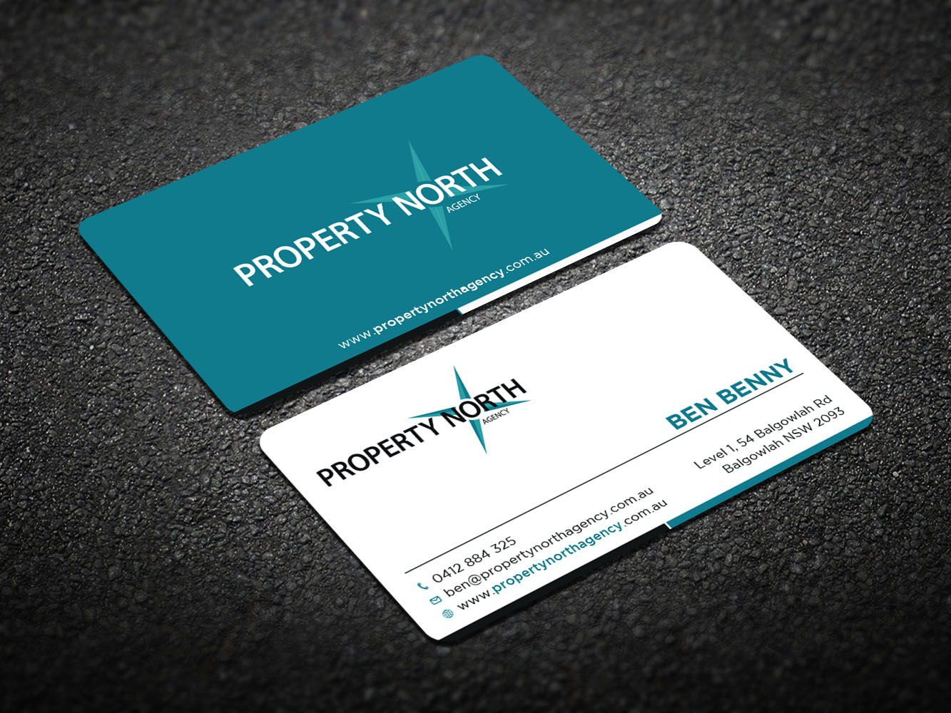 Business Card Design by Verified artistry (Design garden) for Property North Agency | Design #12188975