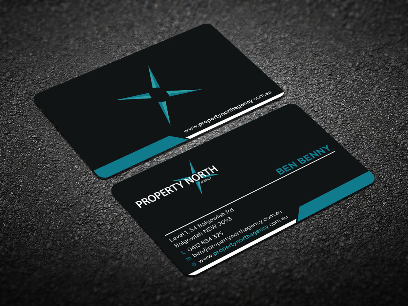 Business Card Design by Verified artistry (Design garden) for Property North Agency | Design #12188976