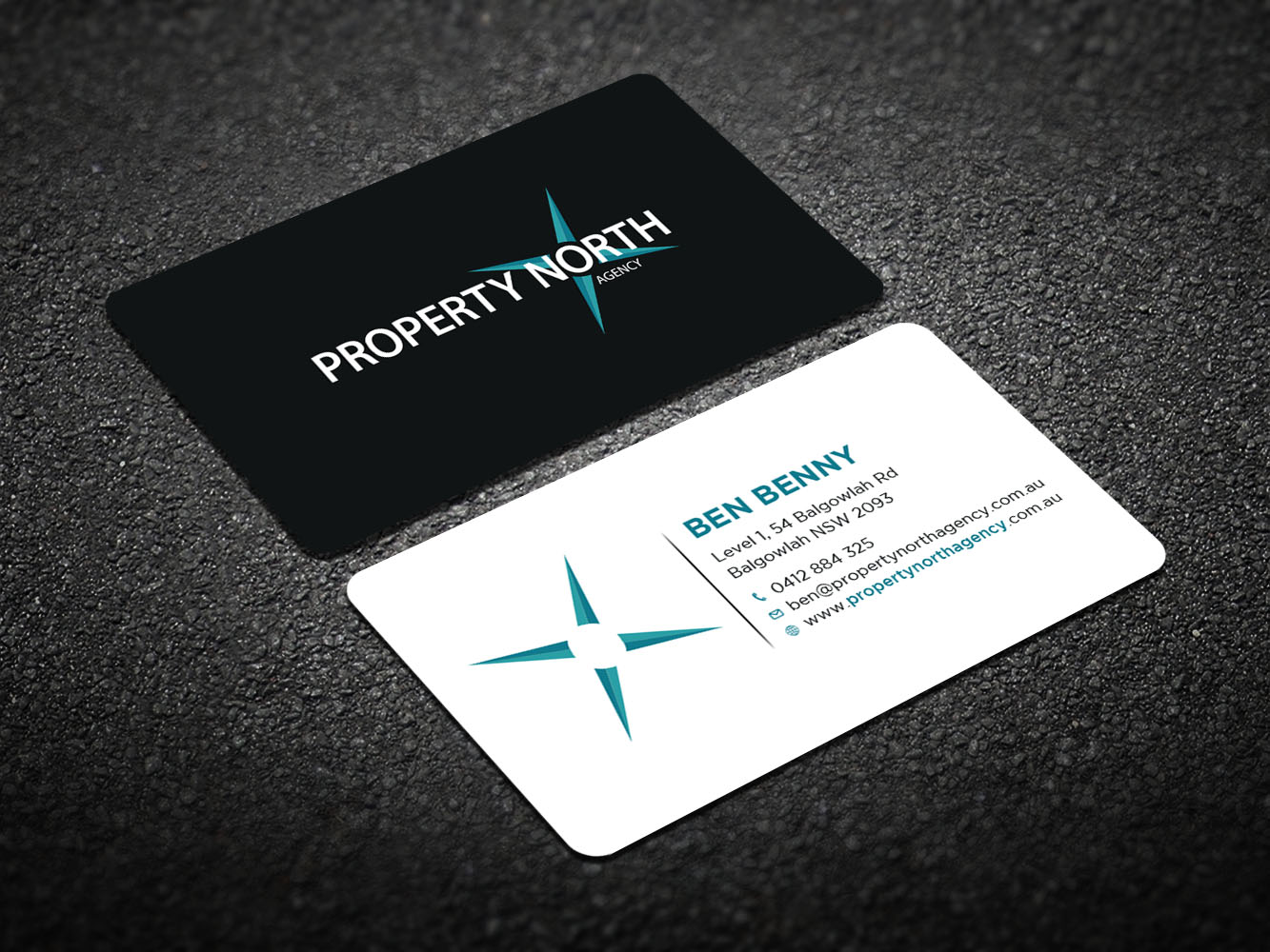 Business Card Design by Verified artistry (Design garden) for Property North Agency | Design #12188979