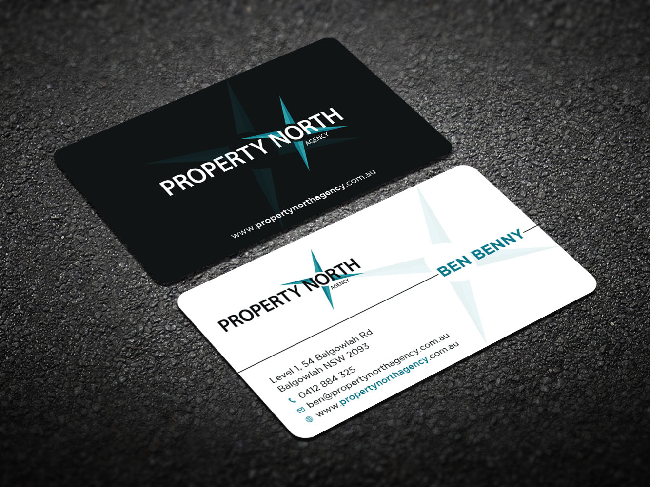 Business Card Design by Verified artistry (Design garden) for Property North Agency | Design #12188980