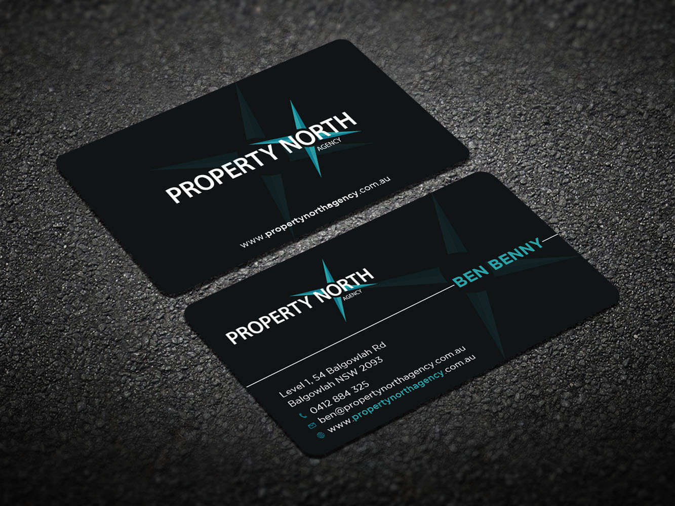 Business Card Design by Verified artistry (Design garden) for Property North Agency | Design #12188982