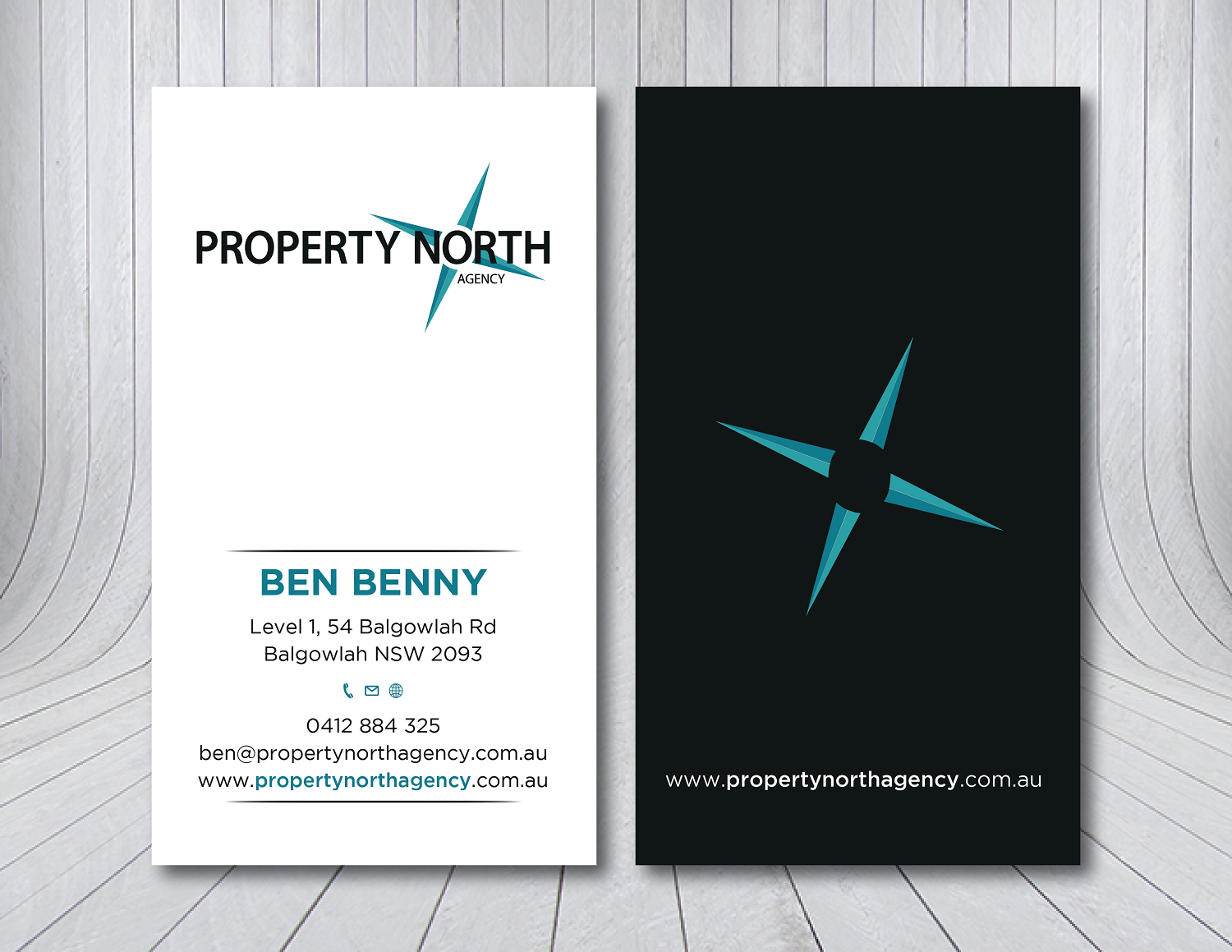 Diseño de Tarjeta de Presentación por Verified artistry (Design garden) para Property North Agency | Diseño #12189016